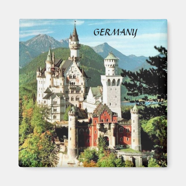 NEUSCHWANSTEIN CASTLE, GER MAGNET (Front)