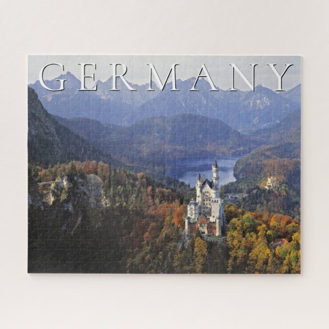 Neuschwanstein Castle | Germany, Bavaria Jigsaw Puzzle (Horizontal)