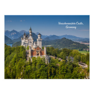 Neuschwanstein Castle, Germany Bavaria Poster