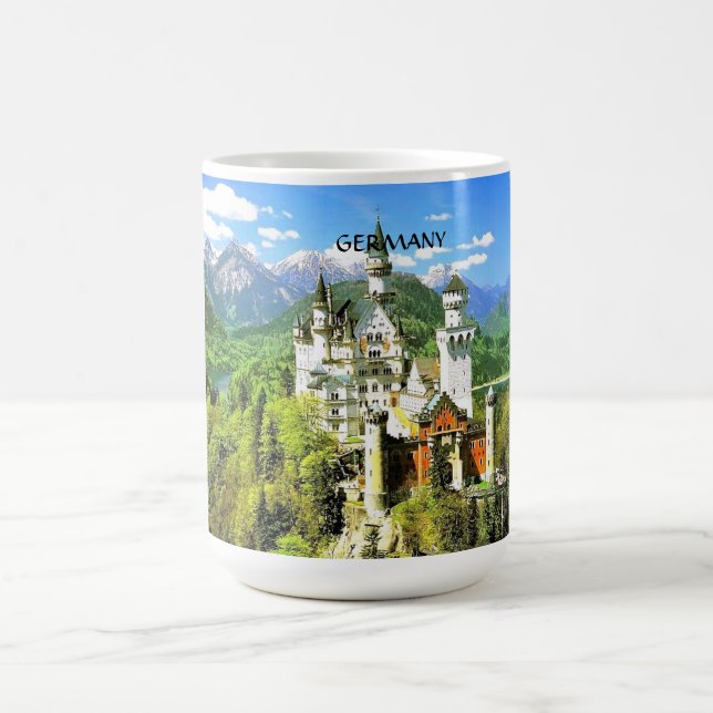 NEUSCHWANSTEIN CASTLE, GERMANY COFFEE MUG (Center)