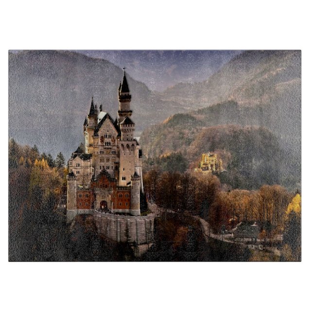 Neuschwanstein Castle Germany Cutting Board (Front)