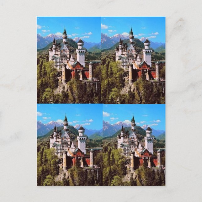 neuschwanstein castle - germany DREAM BIG! Postcard (Front)