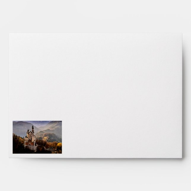 Neuschwanstein Castle Germany Envelope (Front)