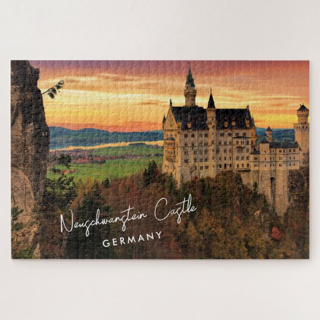 Neuschwanstein Castle Germany Jigsaw Puzzle (Horizontal)