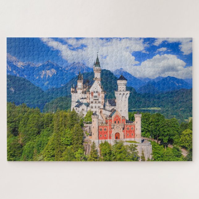 Neuschwanstein Castle, Germany. Jigsaw Puzzle (Horizontal)