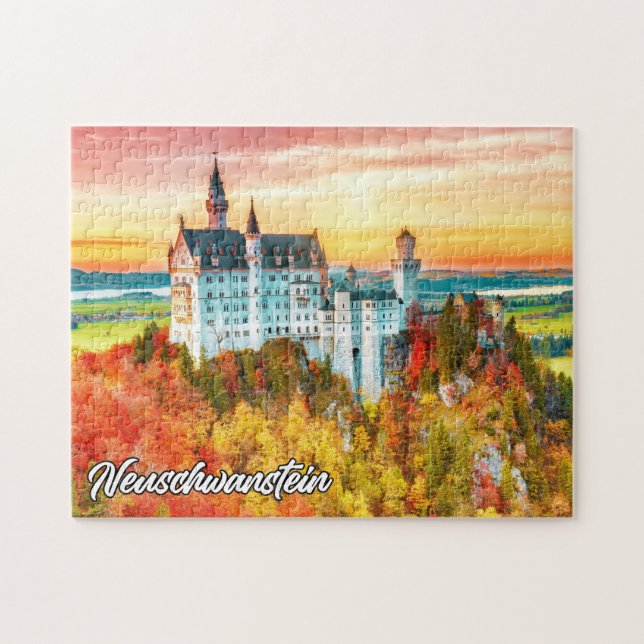 Neuschwanstein Castle, Germany Jigsaw Puzzle (Horizontal)