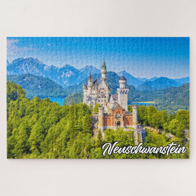 Neuschwanstein Castle, Germany Jigsaw Puzzle (Horizontal)