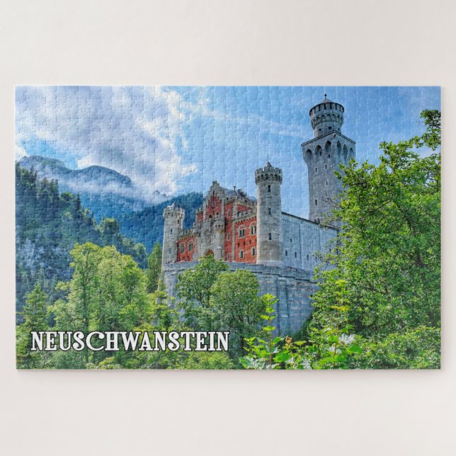 Neuschwanstein Castle, Germany Jigsaw Puzzle (Horizontal)