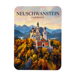 Neuschwanstein Castle Germany Magnet