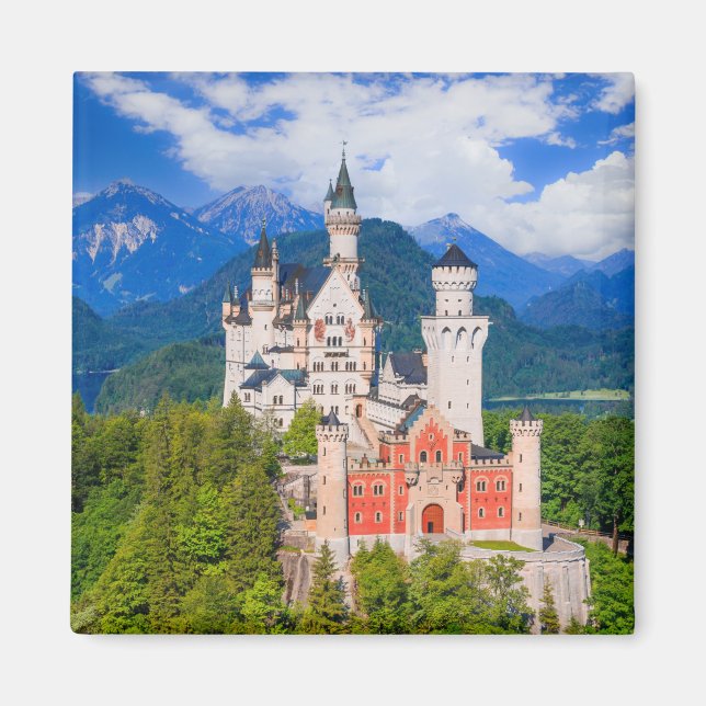 Neuschwanstein Castle Germany Magnet (Front)