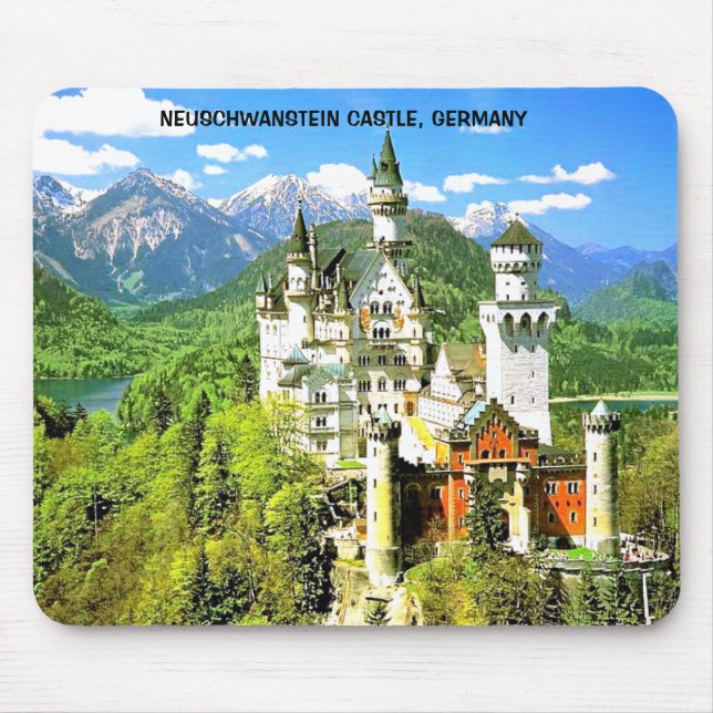 NEUSCHWANSTEIN CASTLE, GERMANY MOUSE PAD (Front)