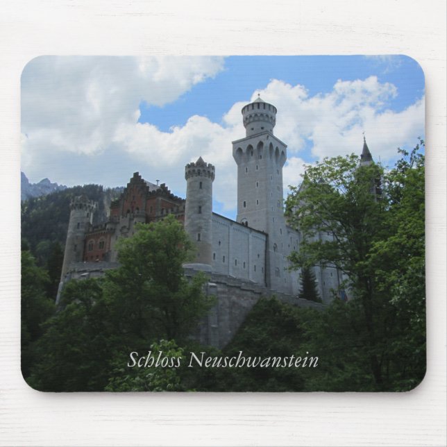 Neuschwanstein Castle - Germany Mouse Pad (Front)