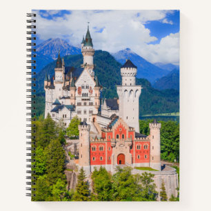 Neuschwanstein Castle Germany Notebook