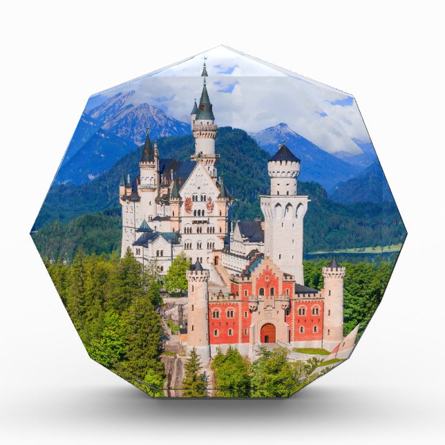 Neuschwanstein Castle Germany Photo Block (Front)