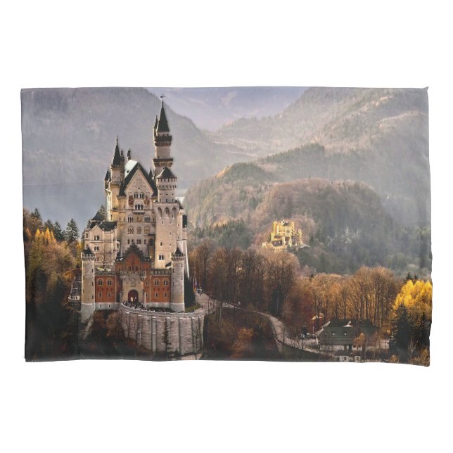 Neuschwanstein Castle Germany Pillowcase (Front)