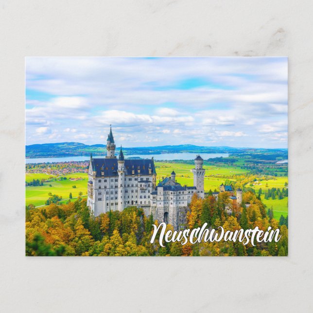 Neuschwanstein Castle, Germany Postcard (Front)