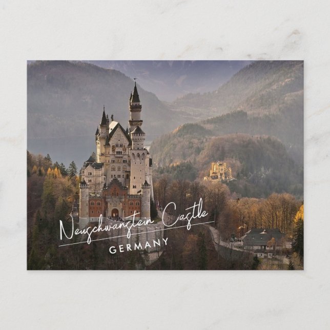 Neuschwanstein Castle Germany Postcard (Front)