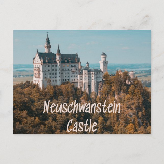 Neuschwanstein Castle Germany Postcard (Front)