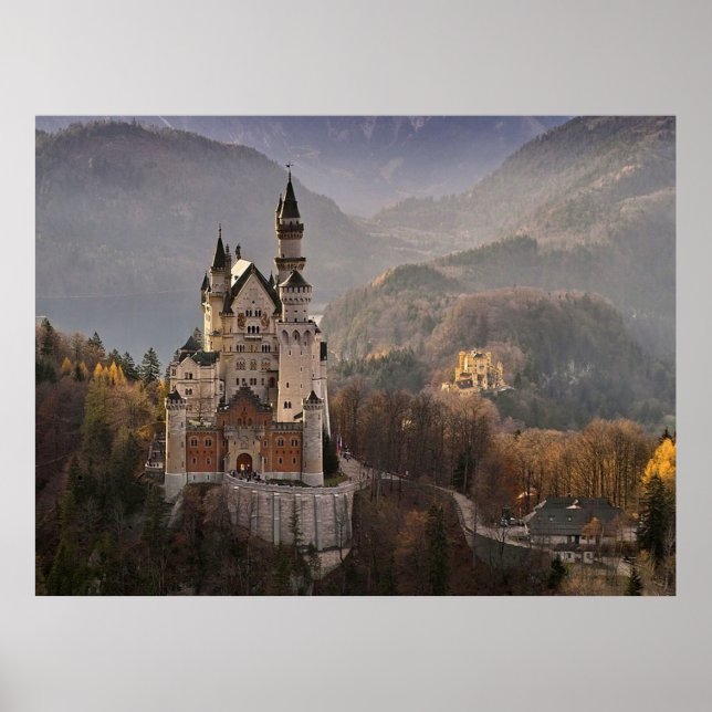Neuschwanstein Castle Germany Poster (Front)