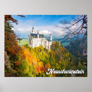 Neuschwanstein Castle, Germany Poster