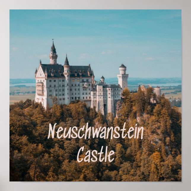 Neuschwanstein Castle Germany Poster (Front)