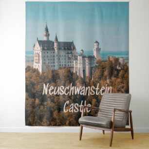 Neuschwanstein Castle Germany Tapestry