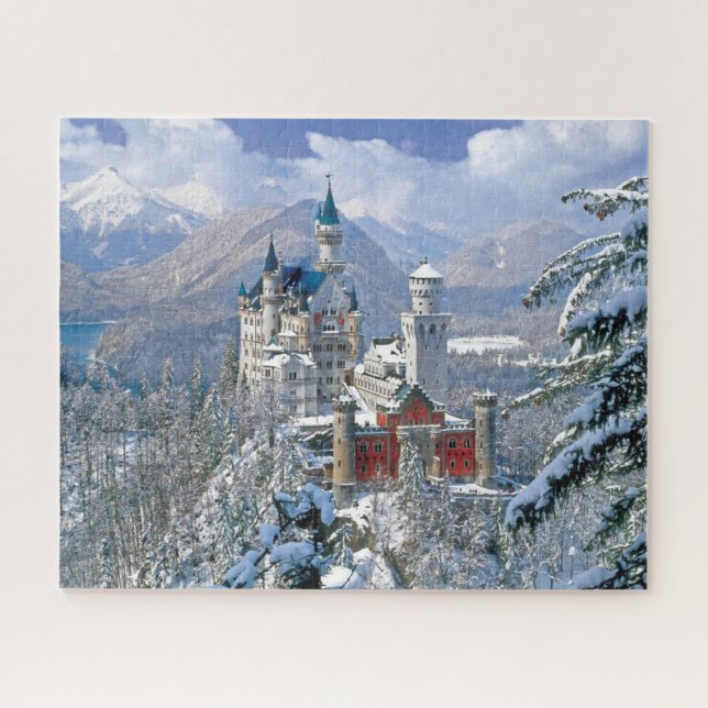 Neuschwanstein Castle Jigsaw Puzzle (Horizontal)