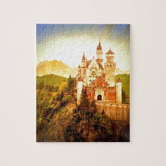Neuschwanstein Castle Jigsaw Puzzle (Vertical)