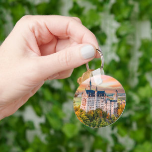 Neuschwanstein castle key ring