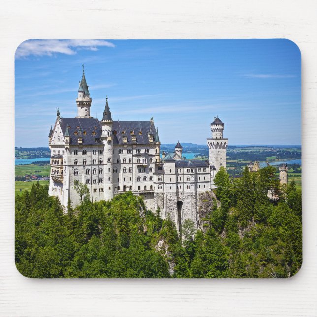 Neuschwanstein Castle Mouse Pad (Front)