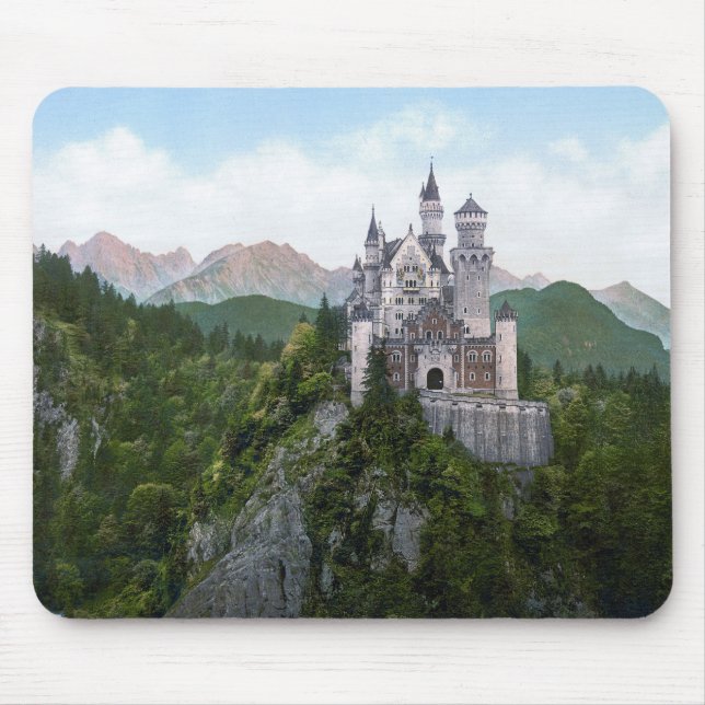 Neuschwanstein Castle Mouse Pad (Front)