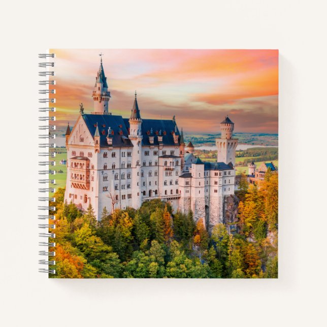 Neuschwanstein castle notebook (Front)