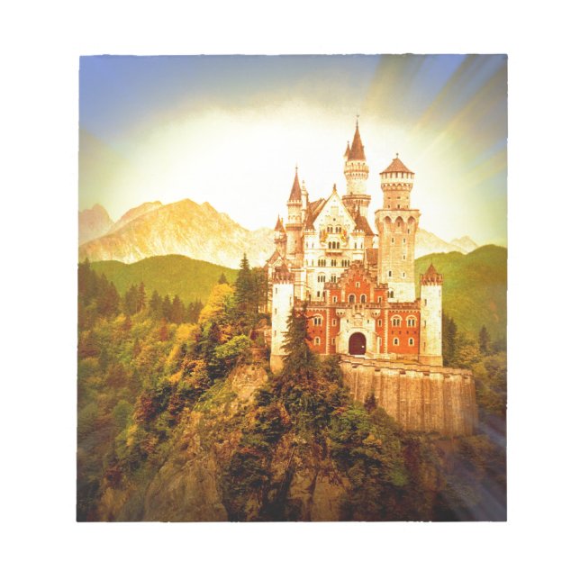 Neuschwanstein Castle Notepad (Front)