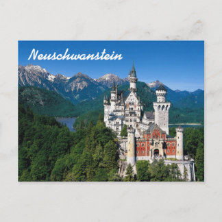 Neuschwanstein Castle Postcard