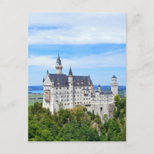 neuschwanstein castle postcard