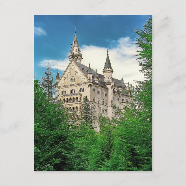 Neuschwanstein castle postcard (Front)