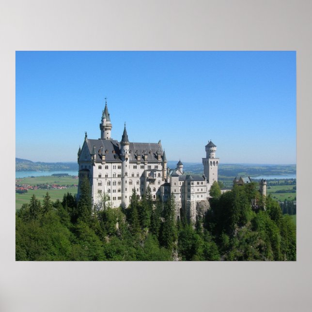 Neuschwanstein Castle Poster (Front)