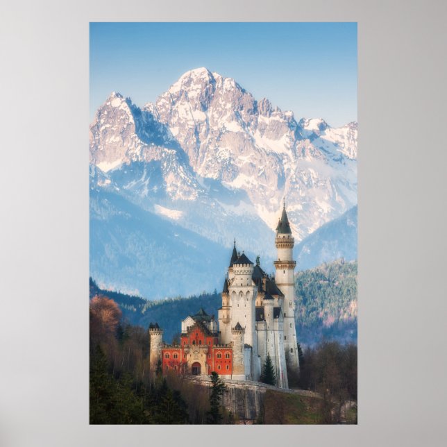 Neuschwanstein castle poster (Front)
