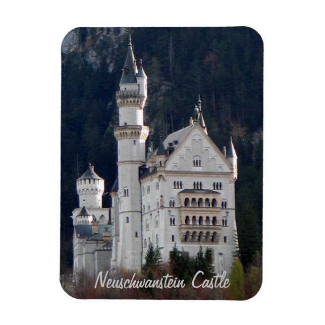 Neuschwanstein Castle Premium Magnet (Vertical)