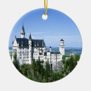 Neuschwanstein Ceramic Tree Decoration