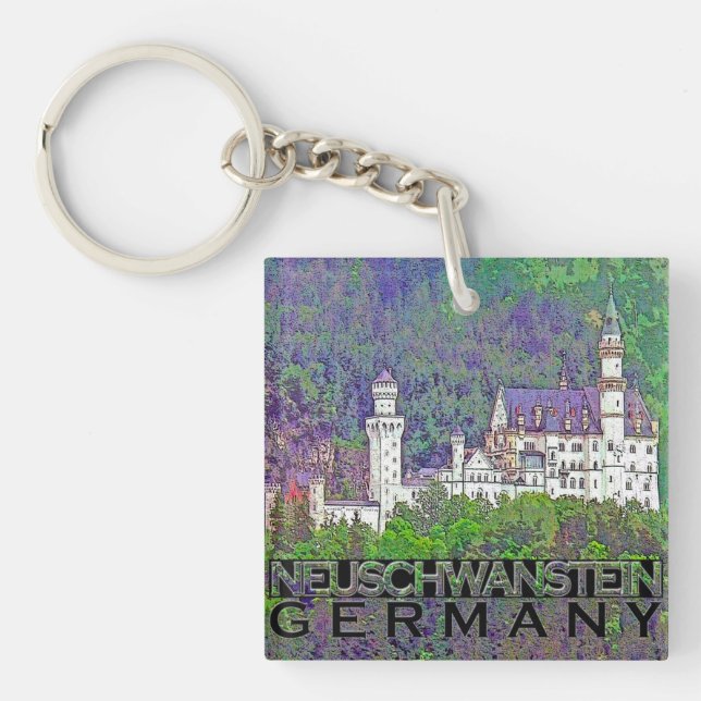 Neuschwanstein Key Ring (Front)
