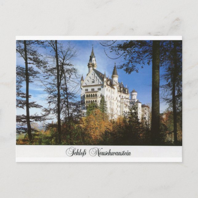 Neuschwanstein Postcard (Front)