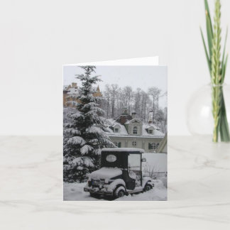 Neuschwanstein Winter Scene 2004 Holiday Card