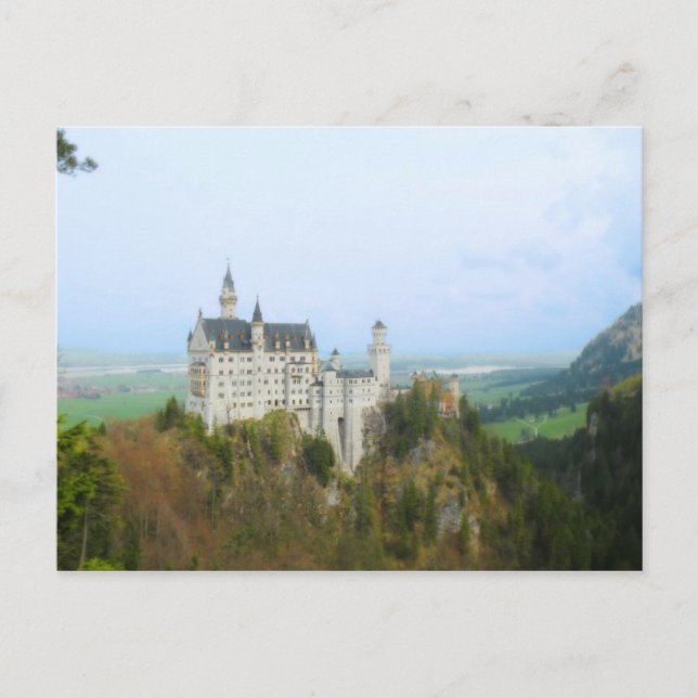 Neuschwanstenstein Castle Postcard (Front)