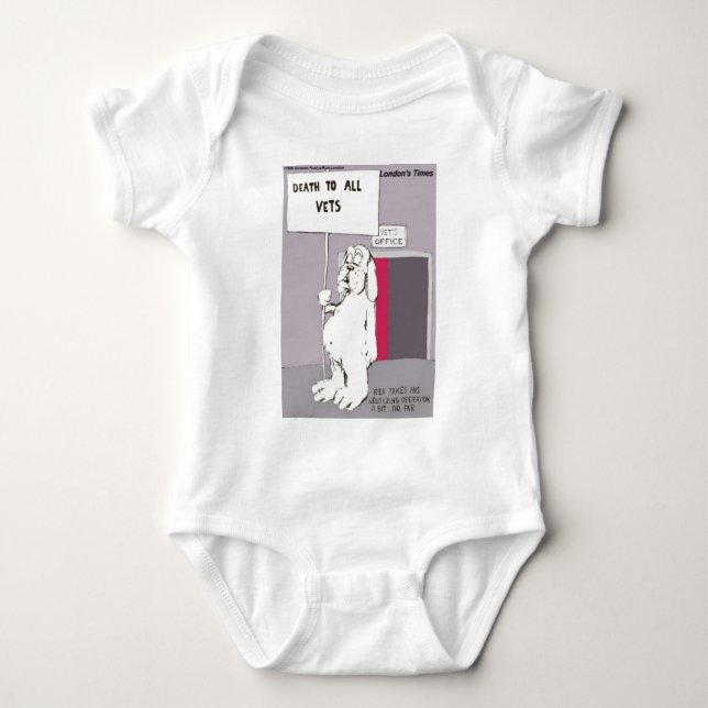 Neutered Dog Fights Back Funny Gifts & Tees (Front)