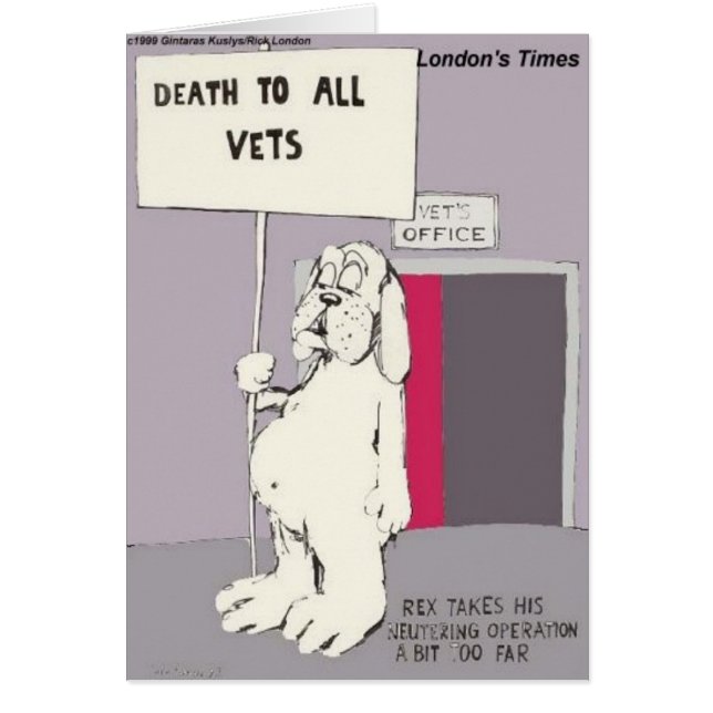 Neutered Dog Fights Back Funny Gifts & Tees (Front)