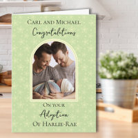 Neutral Adoption Congratulations Card