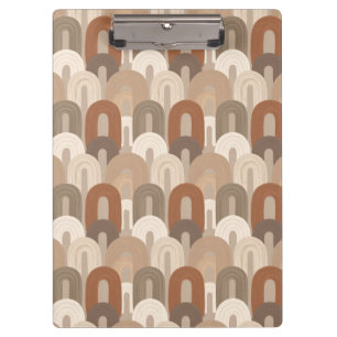Neutral Arch Abstract Pattern Clipboard