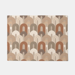 Neutral Arch Abstract Pattern Doormat