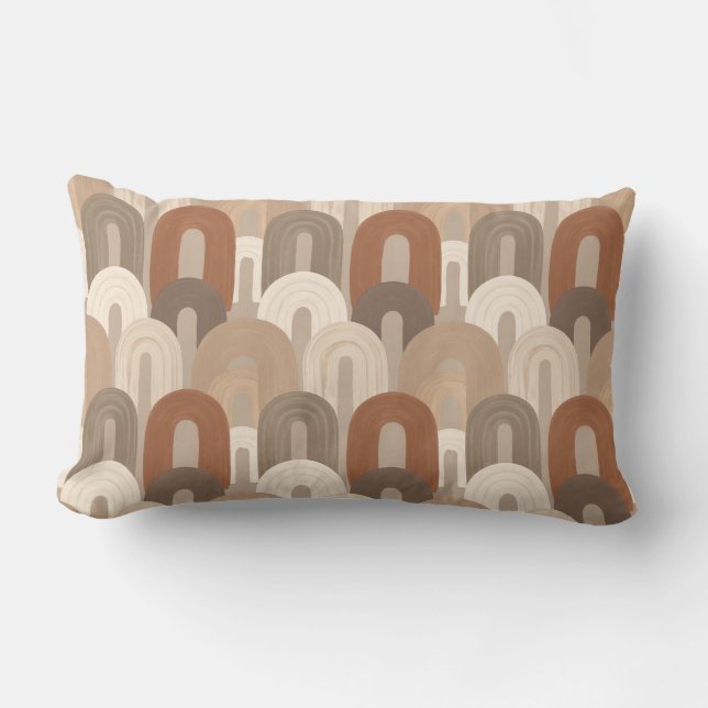 Neutral Arch Abstract Pattern Lumbar Cushion (Front)